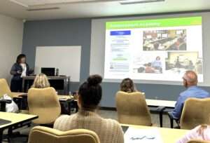 Maureen from Advancement Advisors presenting at EPC
